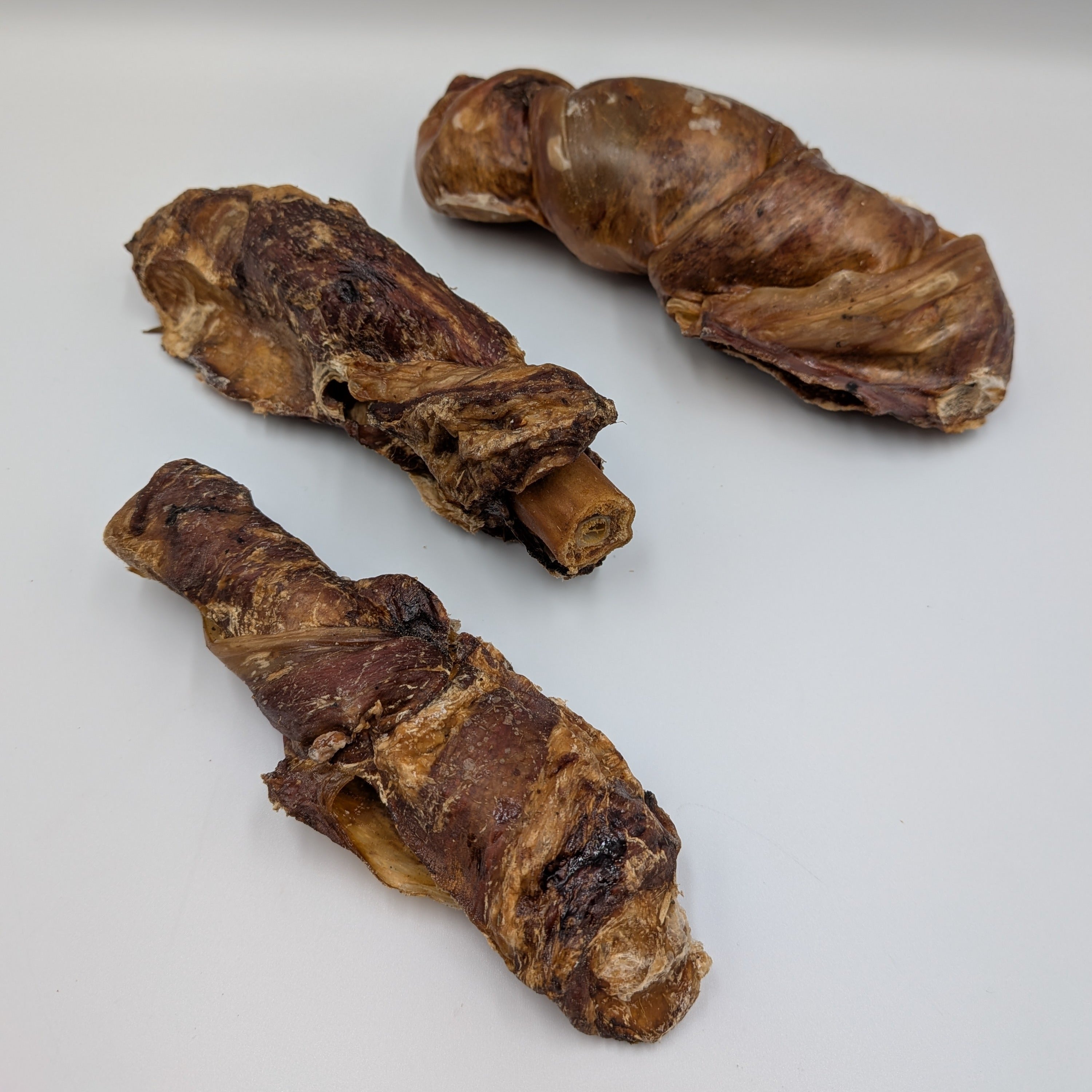 3 Pieces of Buffalo Tail Wrapped in Biltong