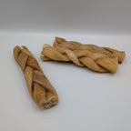 Three Buffalo Braid Dog Treats