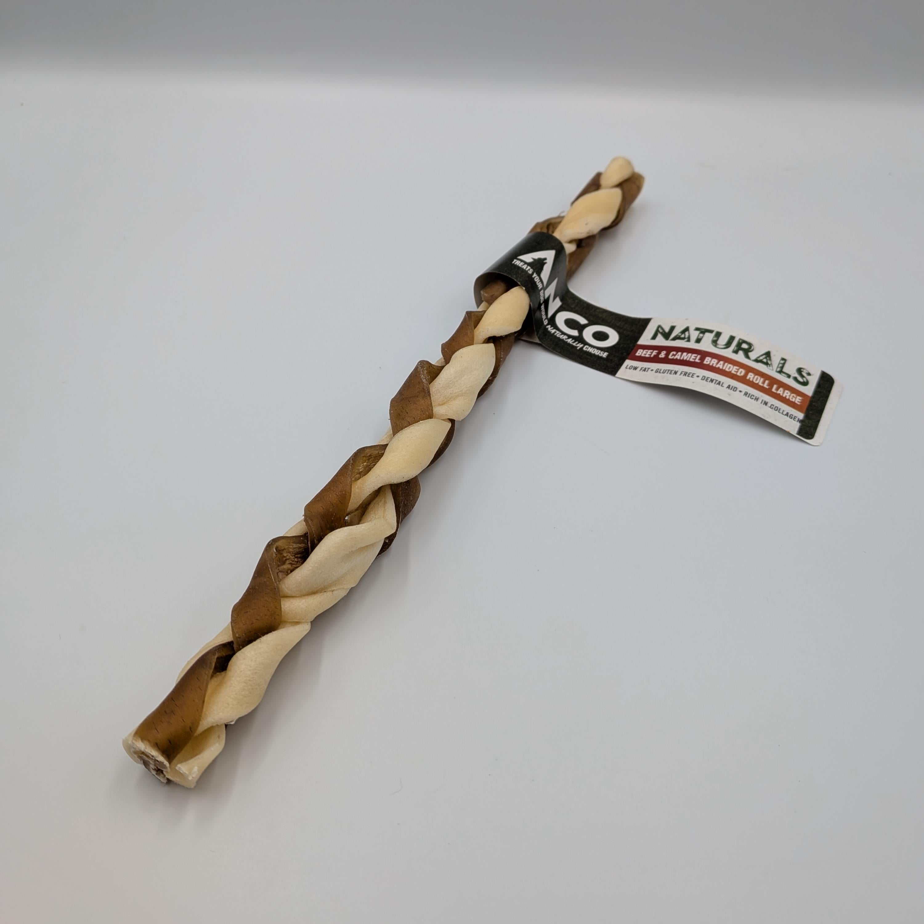 Beef and Camel Braided Roll (30cm)