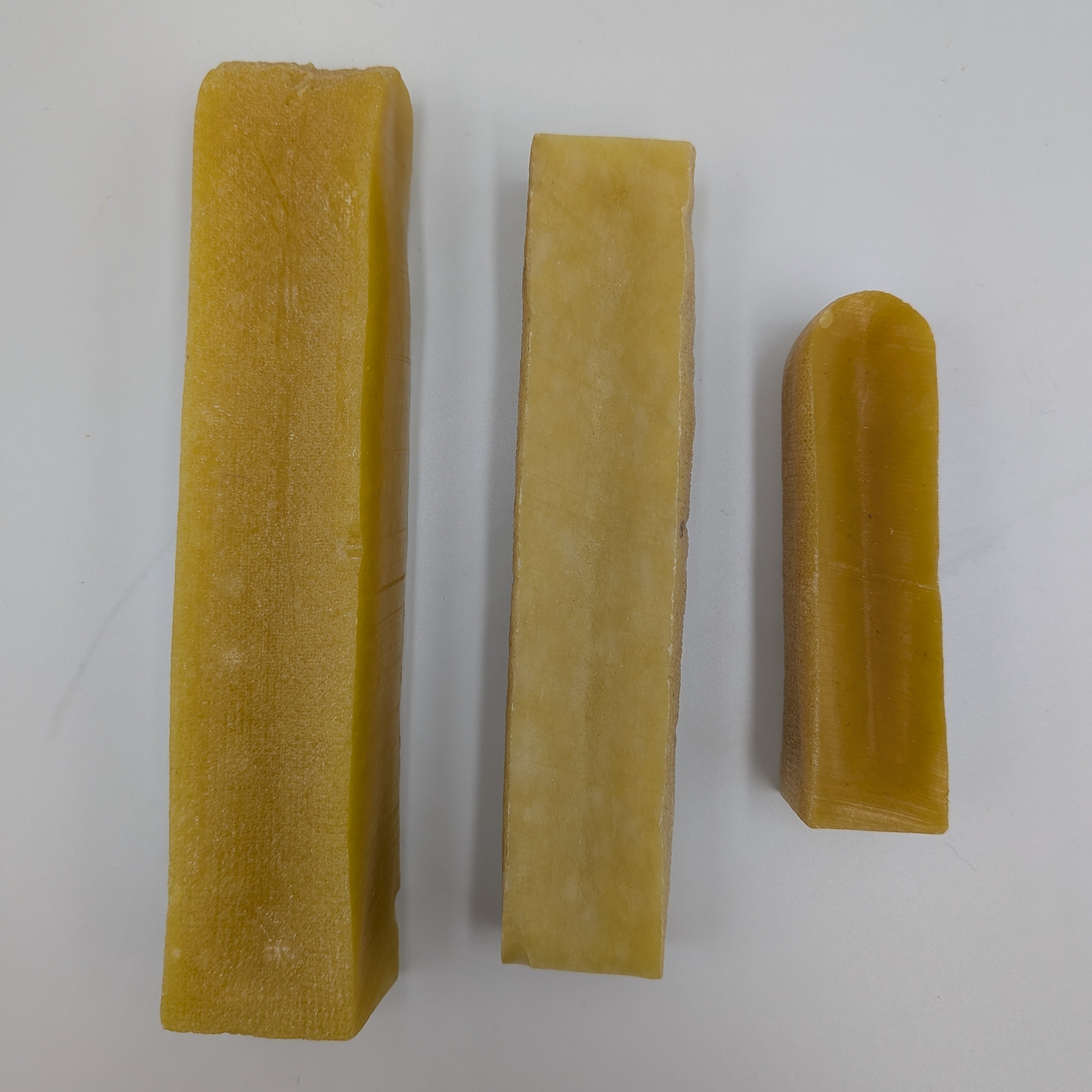 3 Pieces Himalayan Yak Bar Turmeric Flavour in Large, Medium and Small