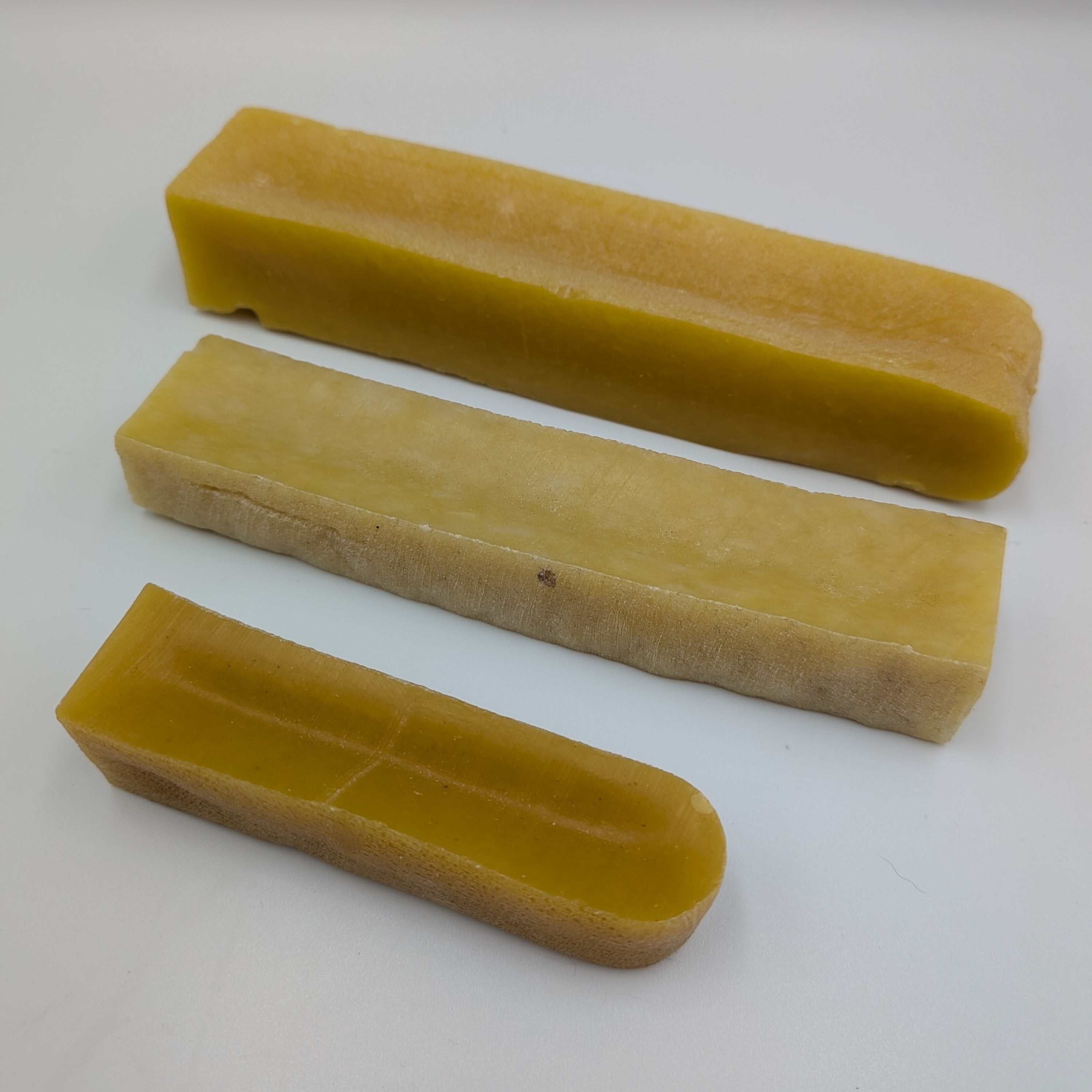 3 Pieces Himalayan Yak Bar Turmeric Flavour in Large, Medium and Small