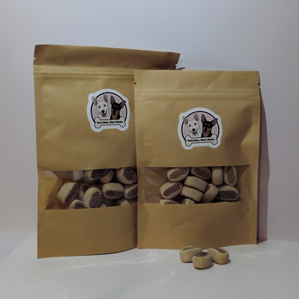 Ostrich, Venison, Salmon Biscuits