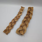 Braided Beef Skin with Peanut Butter