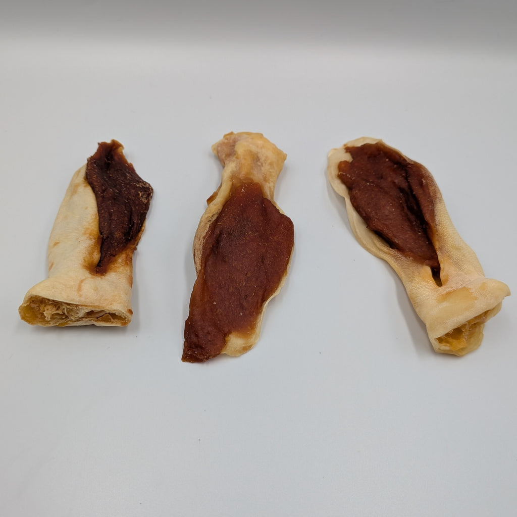 Three Rabbit Ears filled with Duck