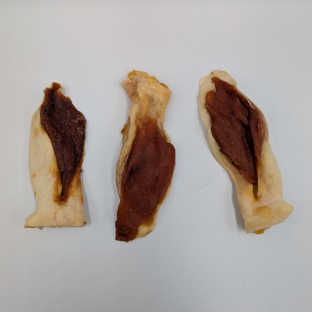 Three Rabbit Ears filled with Duck